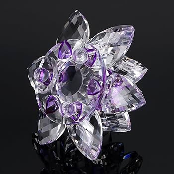Amazon.com: OwnMy Sparkle Crystal Lotus Flower Hue